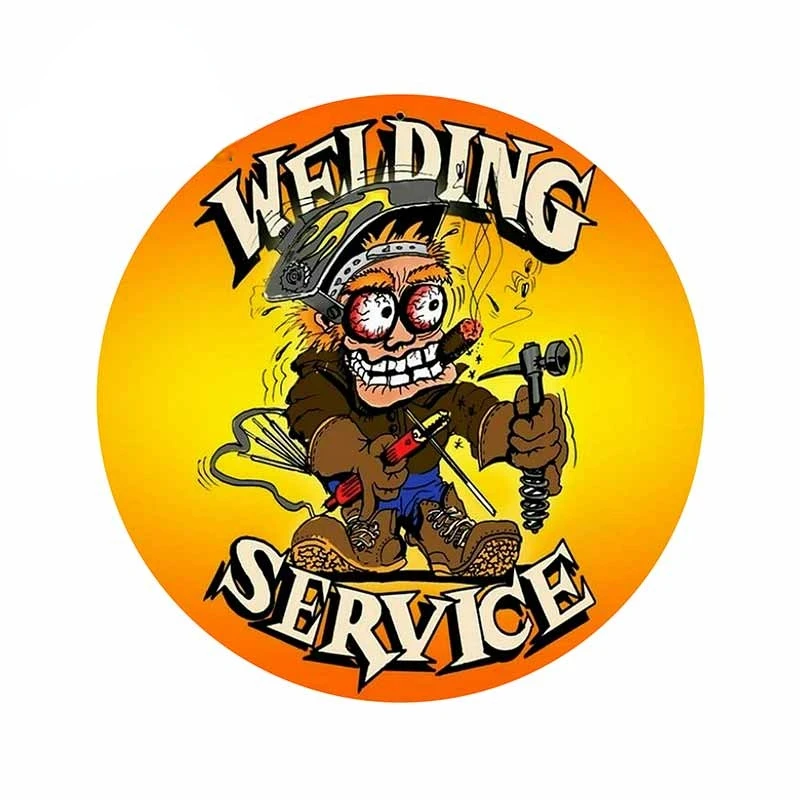 Crazy Welder Welding Service Scratch-Proof Refrigerator Anime Car Stickers Windshield Trunk Decal travel trailer camper decals
Crazy Welder Welding Service Scratch-Proof Refrigerator Anime Car Stickers Windshield Trunk Decal travel trailer camper decals