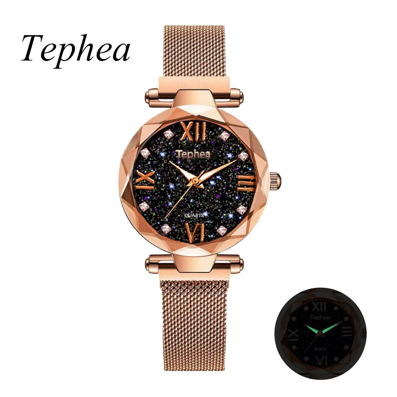 Magnetic Women Watch Set Starry Sky Ladies Wrist Watches With Bracelet Box Relogio Feminino Reloj Mujer Rose Gold Watch 2020
Magnetic Women Watch Set Starry Sky Ladies Wrist Watches With Bracelet Box Relogio Feminino Reloj Mujer Rose Gold Watch 2020
