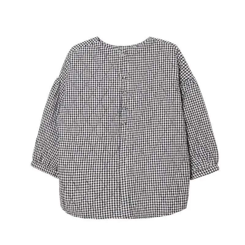 Autumn Winter Plaid thin outwear long sleeve cotton padded bottomed SHIRT casual oversized women cotton linen pullover top
Autumn Winter Plaid thin outwear long sleeve cotton padded bottomed SHIRT casual oversized women cotton linen pullover top
