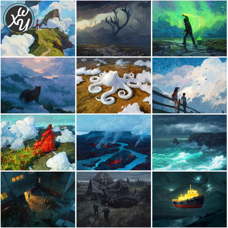 Diamond Mosaic Seascape 5D Diamond Painting Kits for Adults Octopus Cross Stitch Embroidery Full Drill Rhinestones Art for Decor
Diamond Mosaic Seascape 5D Diamond Painting Kits for Adults Octopus Cross Stitch Embroidery Full Drill Rhinestones Art for Decor