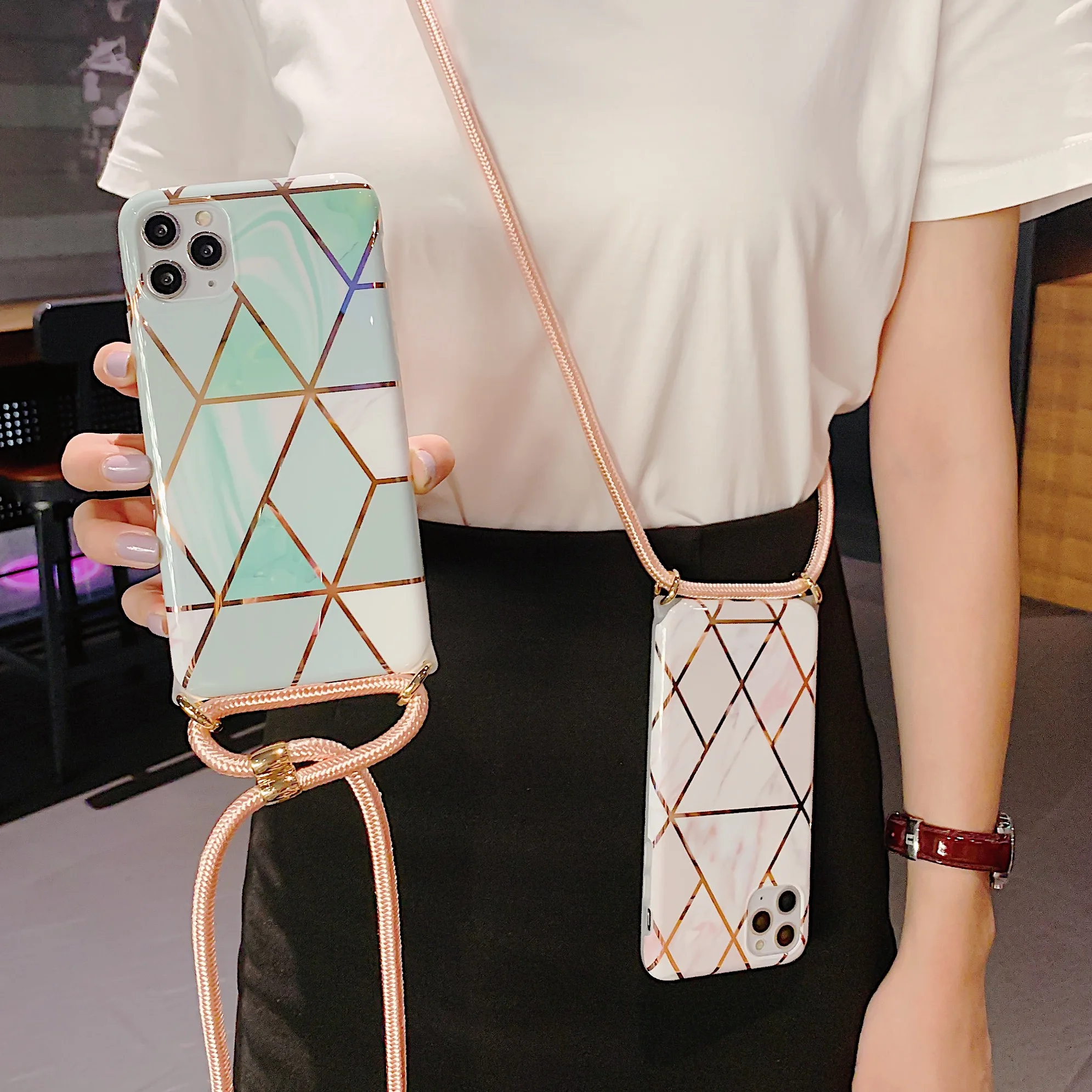 Phone Chain Lanyard Strap Necklace Lanyard Carrying Mobile Phone Case Hanging Case For iPhone XS Max XR X 7Plus 8Plus 11 Pro Max
Phone Chain Lanyard Strap Necklace Lanyard Carrying Mobile Phone Case Hanging Case For iPhone XS Max XR X 7Plus 8Plus 11 Pro Max