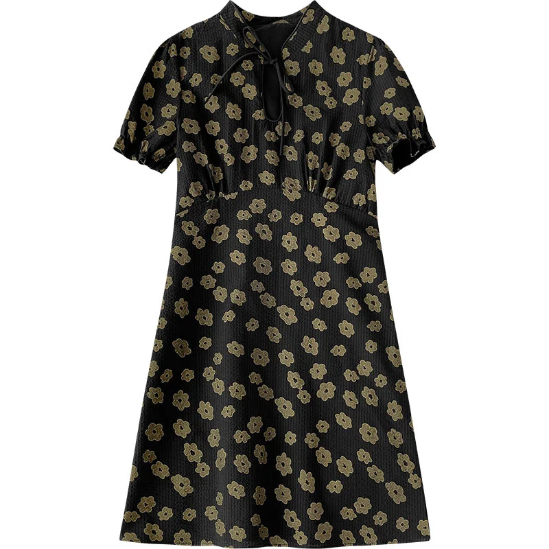 Summer Sheath Dress Women Casual V-neck Short Sleeve Slim Fashion Dresses Femme Black Korean Style Vestidos
Summer Sheath Dress Women Casual V-neck Short Sleeve Slim Fashion Dresses Femme Black Korean Style Vestidos