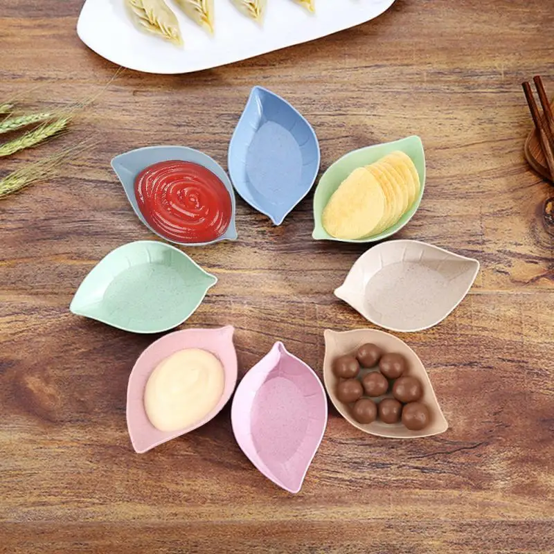 Seasoning Bowl Sauce Dishes Leaves Shape Wheat Fiber Bowl Vinegar Seasoning Soybean Dish Sauce Salt Snack Plate Kitchen Tool
Seasoning Bowl Sauce Dishes Leaves Shape Wheat Fiber Bowl Vinegar Seasoning Soybean Dish Sauce Salt Snack Plate Kitchen Tool