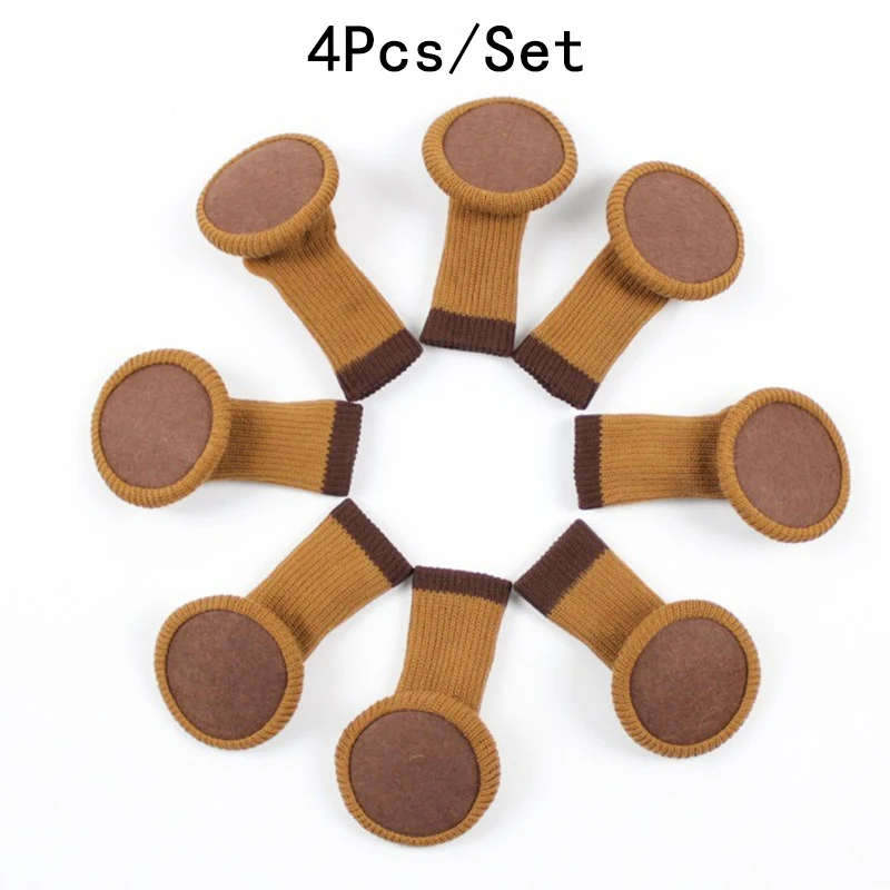 4Pcs/Set Double-Layer Knitting Thickening Stitching Round Bottom Non-Slip Table Chair Foot Cover Chair Stool Leg Protection
4Pcs/Set Double-Layer Knitting Thickening Stitching Round Bottom Non-Slip Table Chair Foot Cover Chair Stool Leg Protection