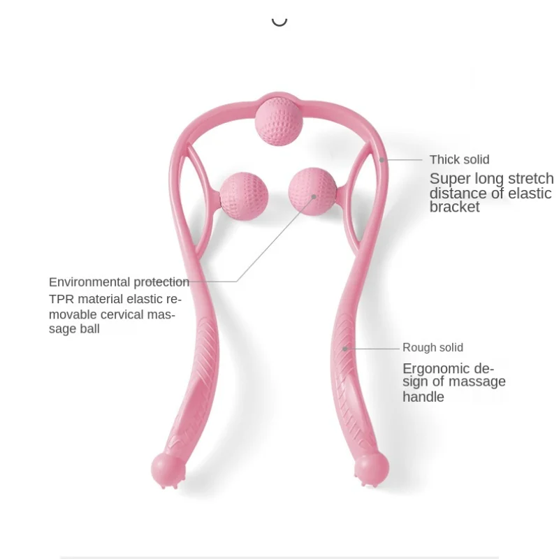 Neck Massage Device Cervical Massager For Neck Pressure Point Therapy Three Trigger Points Shoulder Leg Body Massager Stick
Neck Massage Device Cervical Massager For Neck Pressure Point Therapy Three Trigger Points Shoulder Leg Body Massager Stick