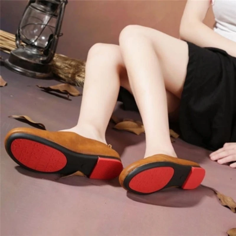 New Women Fashion Comfortable Shallow Mouth Shoes Retro Literary Casual Single Shoes Flat Round Head Soft Bottom Shoes
New Women Fashion Comfortable Shallow Mouth Shoes Retro Literary Casual Single Shoes Flat Round Head Soft Bottom Shoes