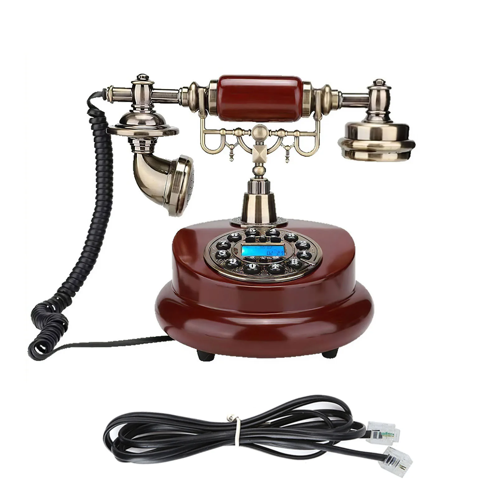 Antique Retro Telephone Desktop Corded Landline Home Phone Ceramic Retro Vintage Phone For Home Office Hotel Decoratioin
Antique Retro Telephone Desktop Corded Landline Home Phone Ceramic Retro Vintage Phone For Home Office Hotel Decoratioin
