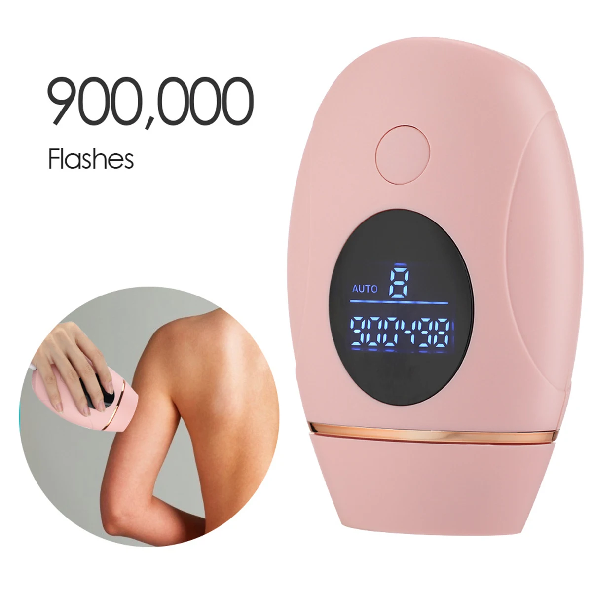 900000 Flash Laser IPL Hair Removal Electric Epilator for Women Laser Photoepilator Depilation Permanent Hair Remover Machine
900000 Flash Laser IPL Hair Removal Electric Epilator for Women Laser Photoepilator Depilation Permanent Hair Remover Machine