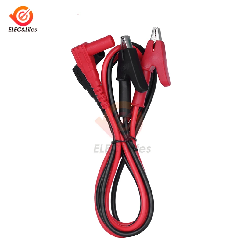 1 Pair 20A Alligator Clip to Banana Plug Test Cable Lead Connector Dual Probe 35mm Crocodile Clip For Multimeter Measure Tool
1 Pair 20A Alligator Clip to Banana Plug Test Cable Lead Connector Dual Probe 35mm Crocodile Clip For Multimeter Measure Tool