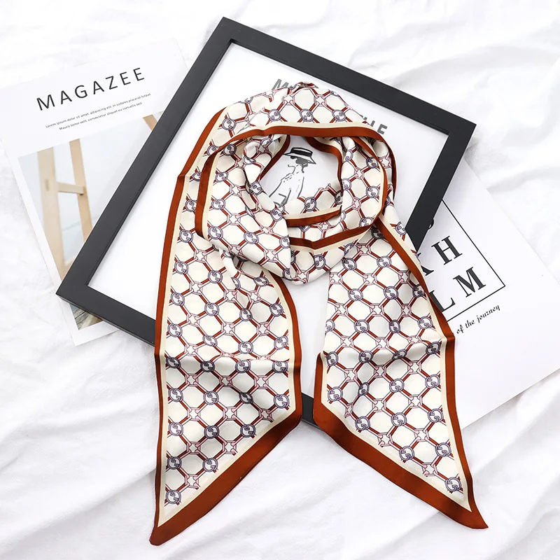 Spring And Autumn Scarf Female Korea Style All-Match Long Wide Small Long Scarf Scarf Belt Ribbon Bag Decorative Ribbon
Spring And Autumn Scarf Female Korea Style All-Match Long Wide Small Long Scarf Scarf Belt Ribbon Bag Decorative Ribbon