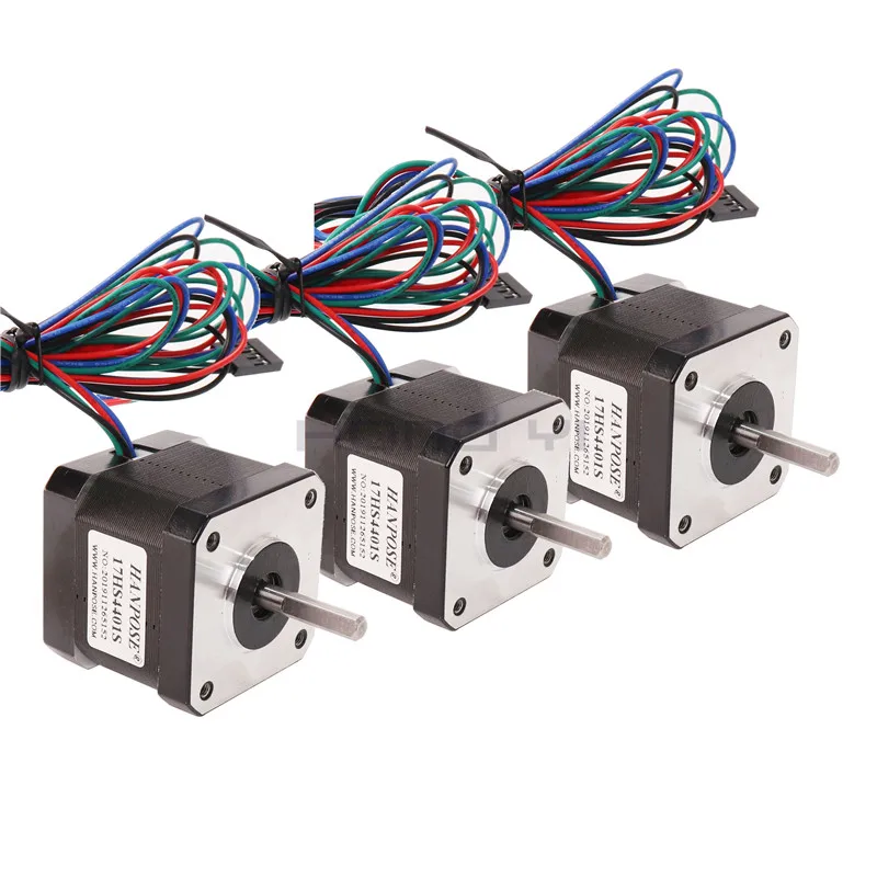 10pcs Brand new 42 step motor NEMA17 17HS4401S-DPStraight line motor height 40mm 40N.cm for CNC advertising instrument
10pcs Brand new 42 step motor NEMA17 17HS4401S-DPStraight line motor height 40mm 40N.cm for CNC advertising instrument
