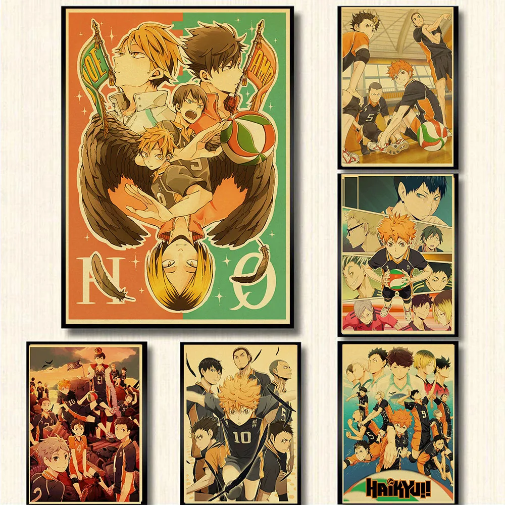 Wall Decor Pictures for Room/Bar/Home Decorations Wall Art Canvas Painting Haikyuu Retro/Vintage Poster Prints Japanese Anime
Wall Decor Pictures for Room/Bar/Home Decorations Wall Art Canvas Painting Haikyuu Retro/Vintage Poster Prints Japanese Anime