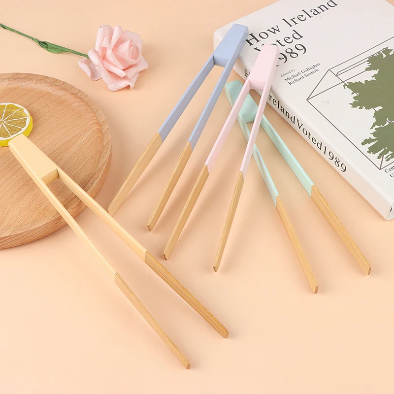 Синего и желтого цвета бамбука Пособия по кулинарии Кухня щипцы пищевые инструментов для барбекю салат бекон стейк хлеб 
Синего и желтого цвета бамбука Пособия по кулинарии Кухня щипцы пищевые инструментов для барбекю салат бекон стейк хлеб