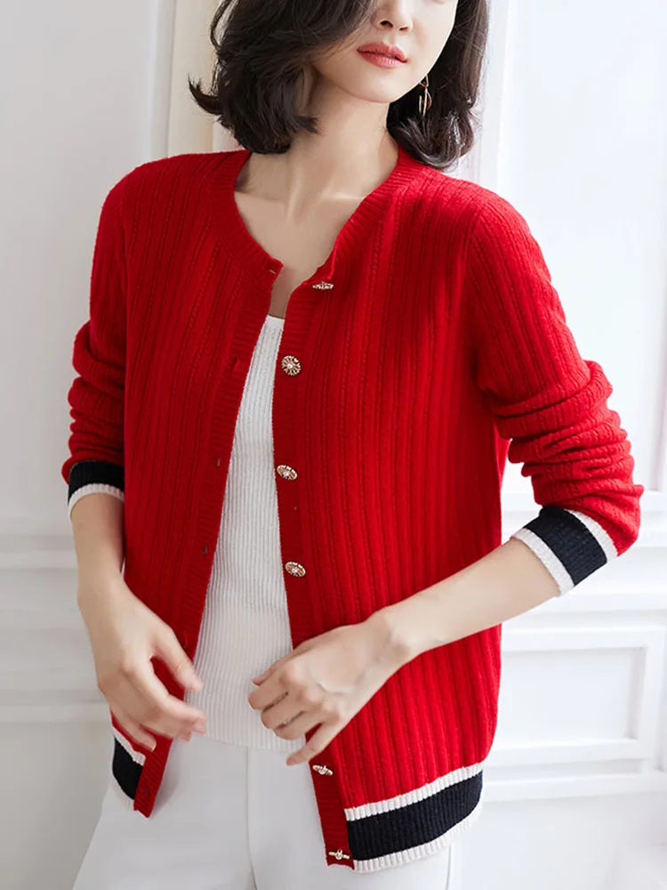 Super Chic Jumper Cardigan Autumn Women Sweater Women Wool Cotton Jumper Sweater with Buttons 0826-135
Super Chic Jumper Cardigan Autumn Women Sweater Women Wool Cotton Jumper Sweater with Buttons 0826-135