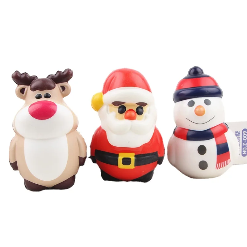PU Squishy Anti Stress Reliever Toy Doll Santa Claus Reindeer Christmas Gift Slow Rebound Antistress Squeeze Toy For Christams 
PU Squishy Anti Stress Reliever Toy Doll Santa Claus Reindeer Christmas Gift Slow Rebound Antistress Squeeze Toy For Christams