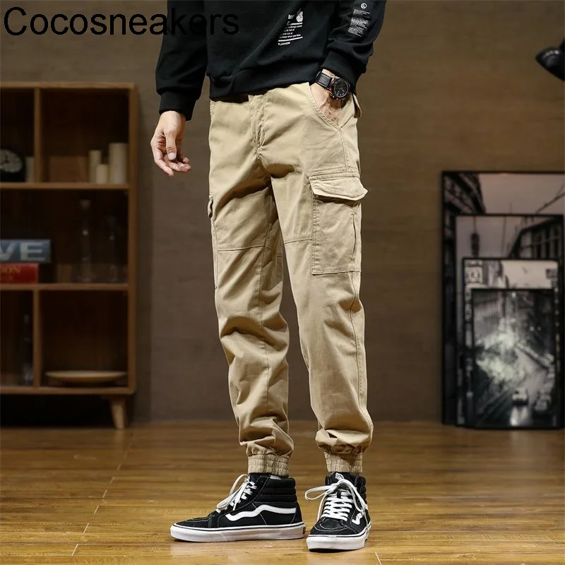 autumn fermented washing men's versatile Multi Pocket label casual work clothes Leggings
autumn fermented washing men's versatile Multi Pocket label casual work clothes Leggings