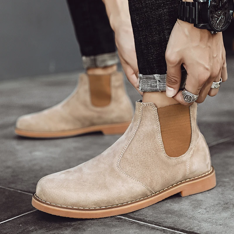 Men Warm Boots Solid Casual Leather Autumn Winter Ankle Boots Male Suede Leather Men Shoes Fashion Winter Sneakers
Men Warm Boots Solid Casual Leather Autumn Winter Ankle Boots Male Suede Leather Men Shoes Fashion Winter Sneakers