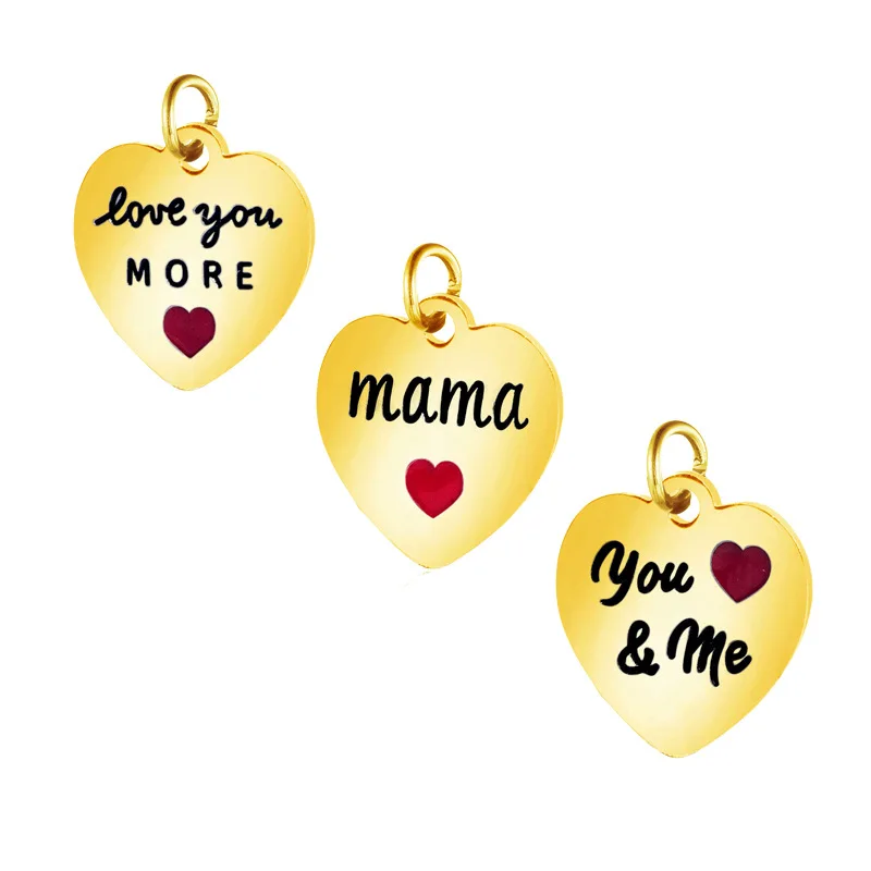 5pcs/lot Stainless Steel Bulk Wholesale Gold Silver Color Mama Pendant Jewelry Findings DIY Necklace Pendant Jewelry Making Gift
5pcs/lot Stainless Steel Bulk Wholesale Gold Silver Color Mama Pendant Jewelry Findings DIY Necklace Pendant Jewelry Making Gift