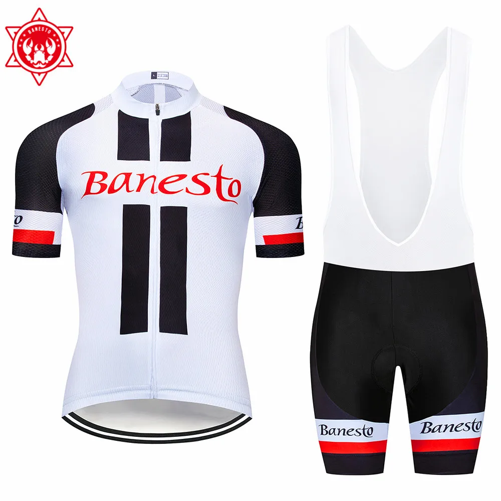 Banesto 2020 Pro Bicycle Team Short Sleeve Maillot Ciclismo Men's Cycling Jersey Summer Breathable Cycling Clothing Sets
Banesto 2020 Pro Bicycle Team Short Sleeve Maillot Ciclismo Men's Cycling Jersey Summer Breathable Cycling Clothing Sets