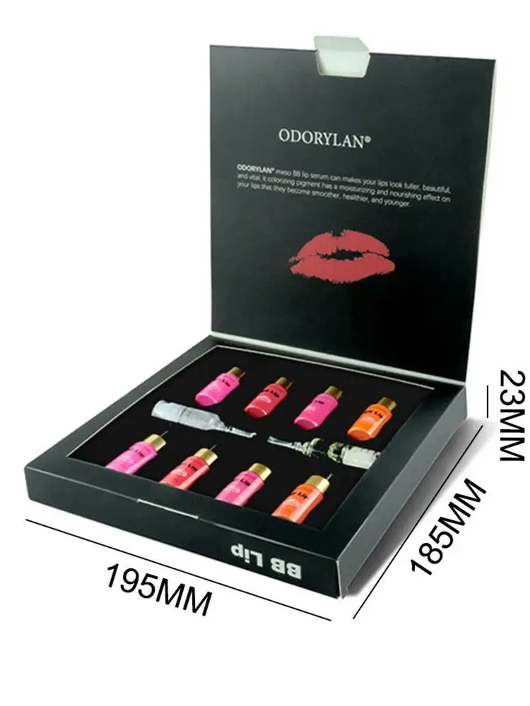 Korean Glow Bb Lips 10 Vials 5ml Ampoule Serum Kit Bb Lip Serum Pigment Bb Cream Set for Lip Gloss Mts Mesotherapy Treatment
Korean Glow Bb Lips 10 Vials 5ml Ampoule Serum Kit Bb Lip Serum Pigment Bb Cream Set for Lip Gloss Mts Mesotherapy Treatment