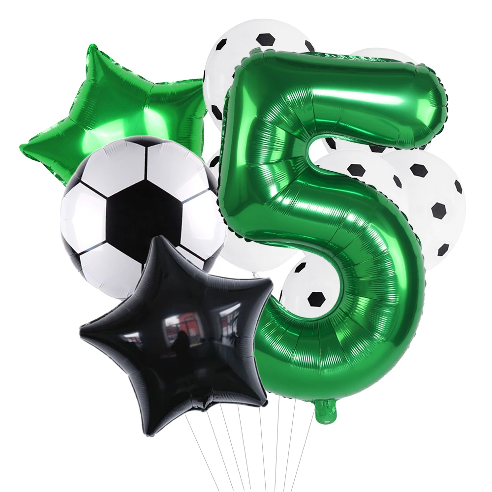 12pcs Birthday Party Decorations Football Balloons Helium Foil Globos Kids Boy World Cup green Number Ball Soccer Party Supplies
12pcs Birthday Party Decorations Football Balloons Helium Foil Globos Kids Boy World Cup green Number Ball Soccer Party Supplies