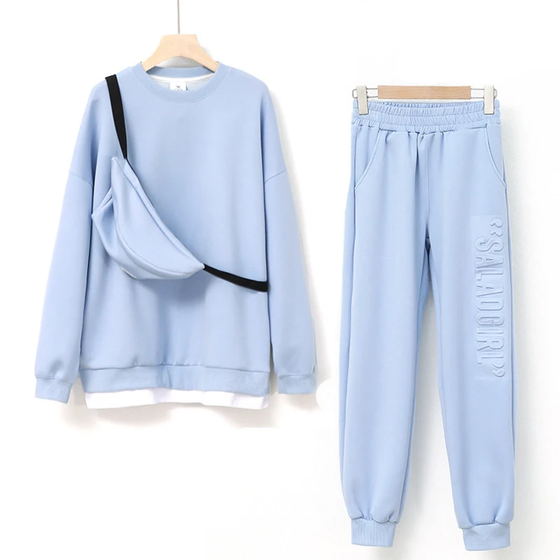 Women's Spring Autumn Thin Sweater Fashion Brand Loose Round Neck Suit Jacket Casual Pants Women's Sports Suit Designer Sweater
Women's Spring Autumn Thin Sweater Fashion Brand Loose Round Neck Suit Jacket Casual Pants Women's Sports Suit Designer Sweater