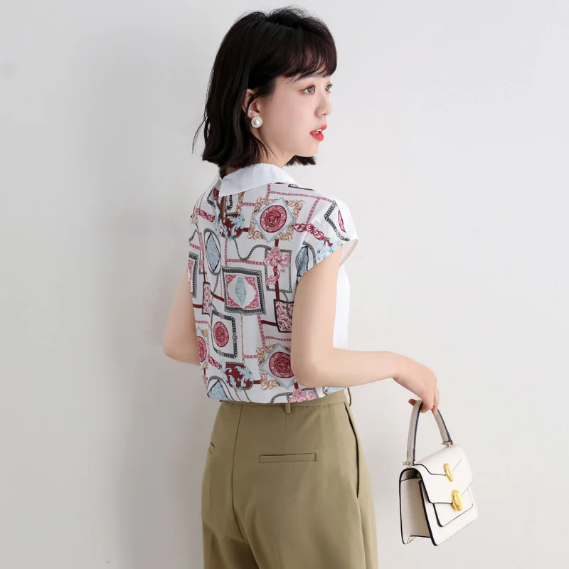 Summer Fashion Chiffon Womens Tops and Blouses Short Sleeve Top Women Plus Size XXXL White Floral Women Shirts Blouses
Summer Fashion Chiffon Womens Tops and Blouses Short Sleeve Top Women Plus Size XXXL White Floral Women Shirts Blouses
