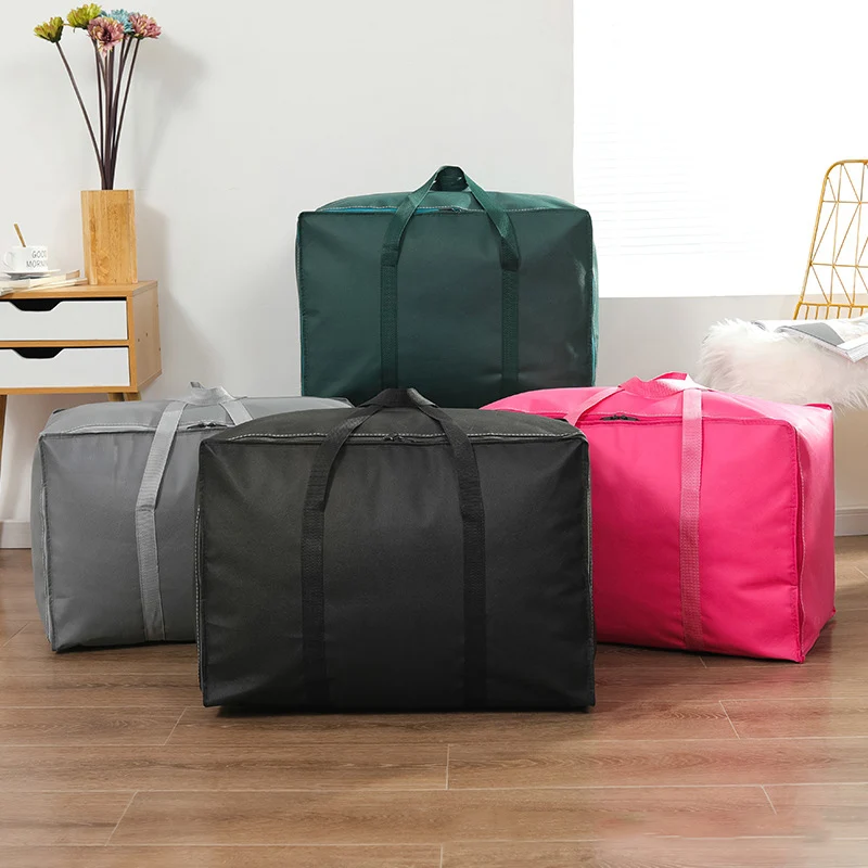 Non-woven Solid Color Household Clothes Quilt Storage Bag Large Capacity Hand Luggage Packing Bag Home Dust-proof Storage Bag
Non-woven Solid Color Household Clothes Quilt Storage Bag Large Capacity Hand Luggage Packing Bag Home Dust-proof Storage Bag