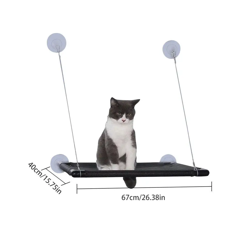 Pet Cat Hammock Comfortable Cat Pet Bed Mat Pet Hanging Beds Bearing 20kg Pet Cat Sunny Seat Window Mount Pet Cats Supplies
Pet Cat Hammock Comfortable Cat Pet Bed Mat Pet Hanging Beds Bearing 20kg Pet Cat Sunny Seat Window Mount Pet Cats Supplies