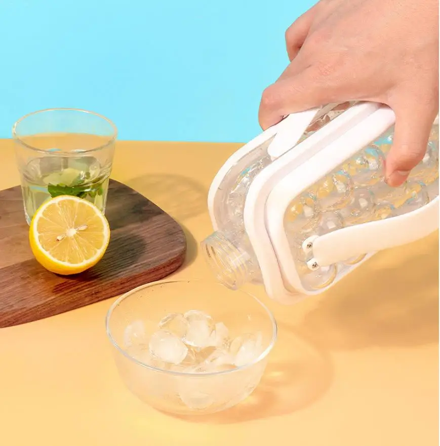 Ice Ball Mold 2-in-1 Portable Cube Maker Water Bottle Ball Making Mould Box With Leakproof Cap Bar Kitchen Whiskey Tool
Ice Ball Mold 2-in-1 Portable Cube Maker Water Bottle Ball Making Mould Box With Leakproof Cap Bar Kitchen Whiskey Tool