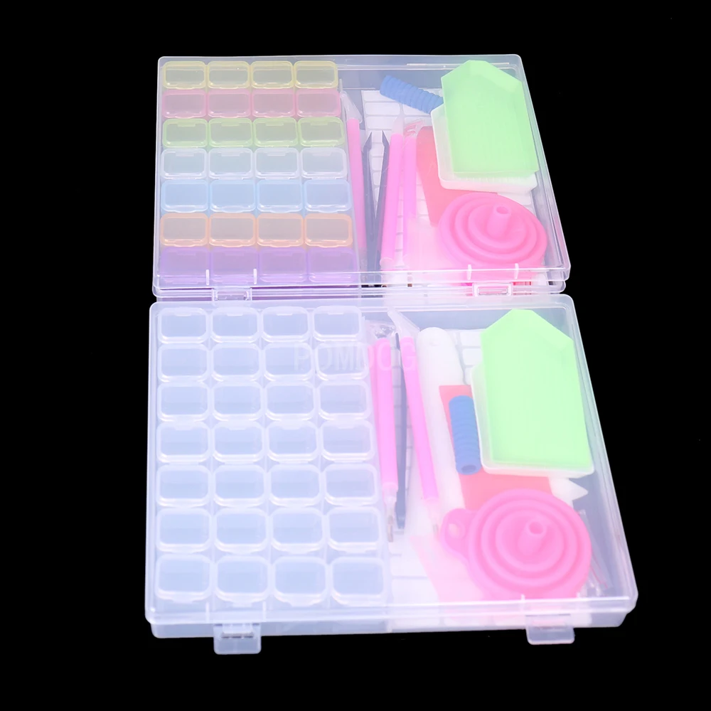 112/56/28 Diamond Painting Tools Box Rhinestone Embroidery Crystal Bead Organizer Storage Boxes Case Container Tools
112/56/28 Diamond Painting Tools Box Rhinestone Embroidery Crystal Bead Organizer Storage Boxes Case Container Tools
