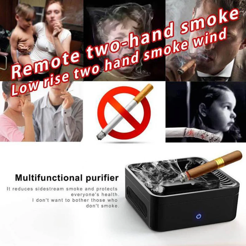 Air Purifier Smokeless Ashtray for Cigarette Smoker USB Rechargeable Smoke Grabber Ash Tray for Home Office Car Air Purifiers
Air Purifier Smokeless Ashtray for Cigarette Smoker USB Rechargeable Smoke Grabber Ash Tray for Home Office Car Air Purifiers