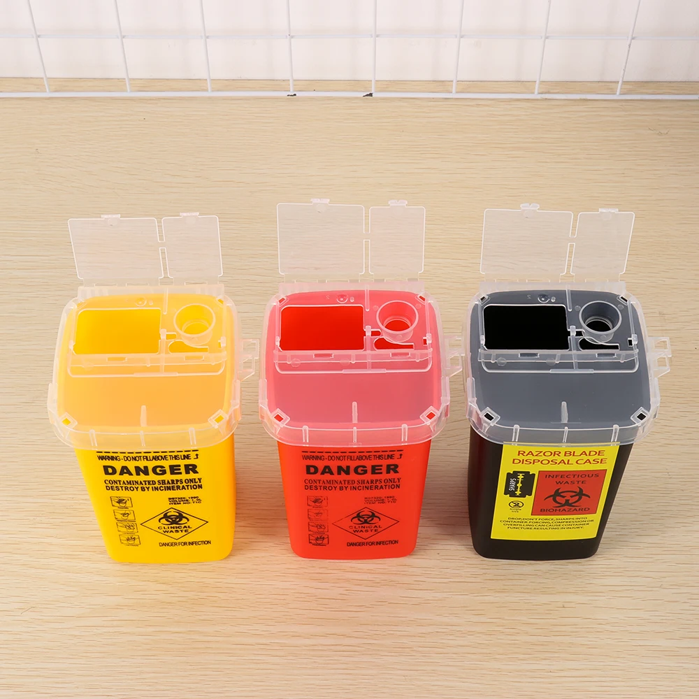 1L Sharps Container Needles Bin Biohazard Tattoo Piercing Needles Disposal Collect Box Tattoo Artist Waste Box Storage Tool Box
1L Sharps Container Needles Bin Biohazard Tattoo Piercing Needles Disposal Collect Box Tattoo Artist Waste Box Storage Tool Box
