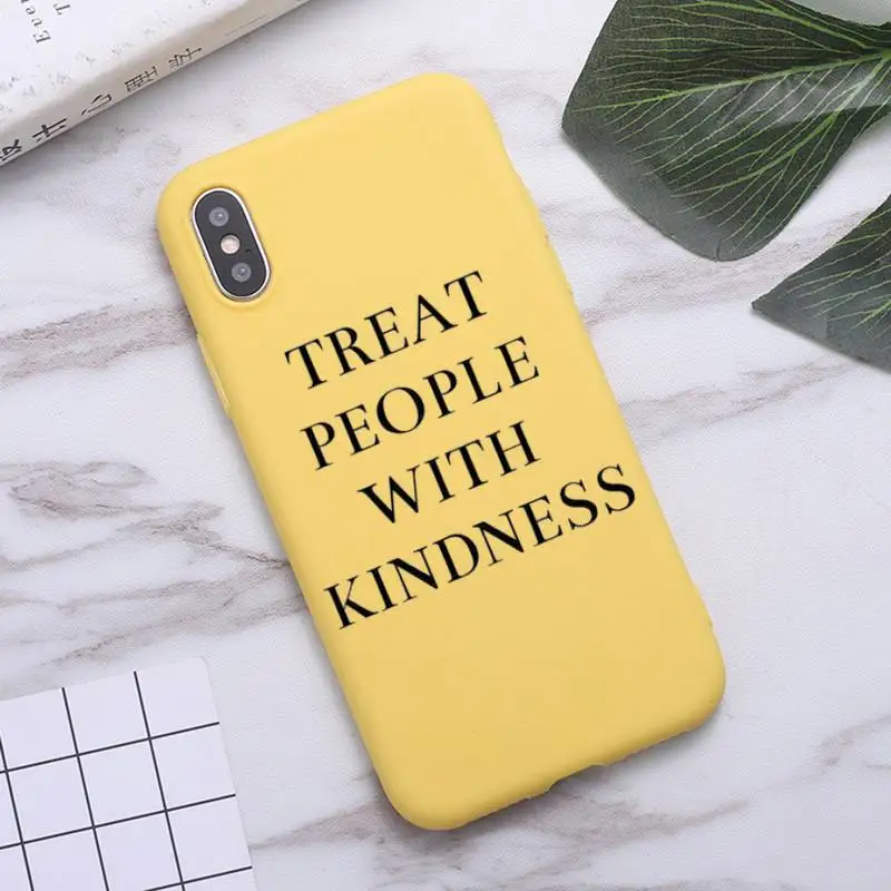 treat people with kindness Phone Case Candy Color for iPhone 6 7 8 11 12 s mini pro X XS XR MAX Plus
treat people with kindness Phone Case Candy Color for iPhone 6 7 8 11 12 s mini pro X XS XR MAX Plus