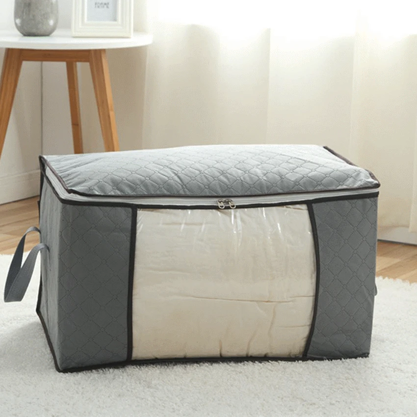 Non-Woven Bamboo Charcoal Moisture-Proof Quilt Bag Creative Household Toys Clothing Storage Bag Storage Bag Moving Bag
Non-Woven Bamboo Charcoal Moisture-Proof Quilt Bag Creative Household Toys Clothing Storage Bag Storage Bag Moving Bag