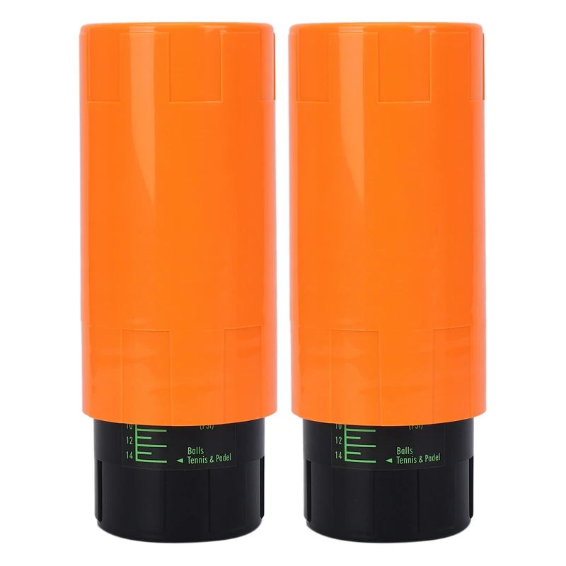 2X Tennis Ball Saver - Keep Tennis Balls Fresh And Bouncing New Orange
2X Tennis Ball Saver - Keep Tennis Balls Fresh And Bouncing New Orange