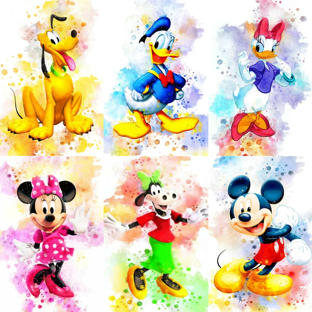 Холст с изображением Диснея Микки Мауса и Дональда Дак, настенные художественные принты, аниме плакаты, декор для комнаты, картины, украшени... 
Холст с изображением Диснея Микки Мауса и Дональда Дак, настенные художественные принты, аниме плакаты, декор для комнаты, картины, украшени...