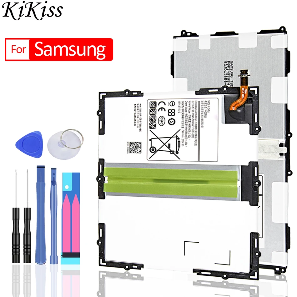 Tablet Battery For Samsung GALAXY Tab 2 3 4/Tab S/Tab A/Tab S S2 S3/Note 10.1 (7.0 8.0 8.4 9.6 9.7 10.5) Lite Pro P600 T520 T530
Tablet Battery For Samsung GALAXY Tab 2 3 4/Tab S/Tab A/Tab S S2 S3/Note 10.1 (7.0 8.0 8.4 9.6 9.7 10.5) Lite Pro P600 T520 T530