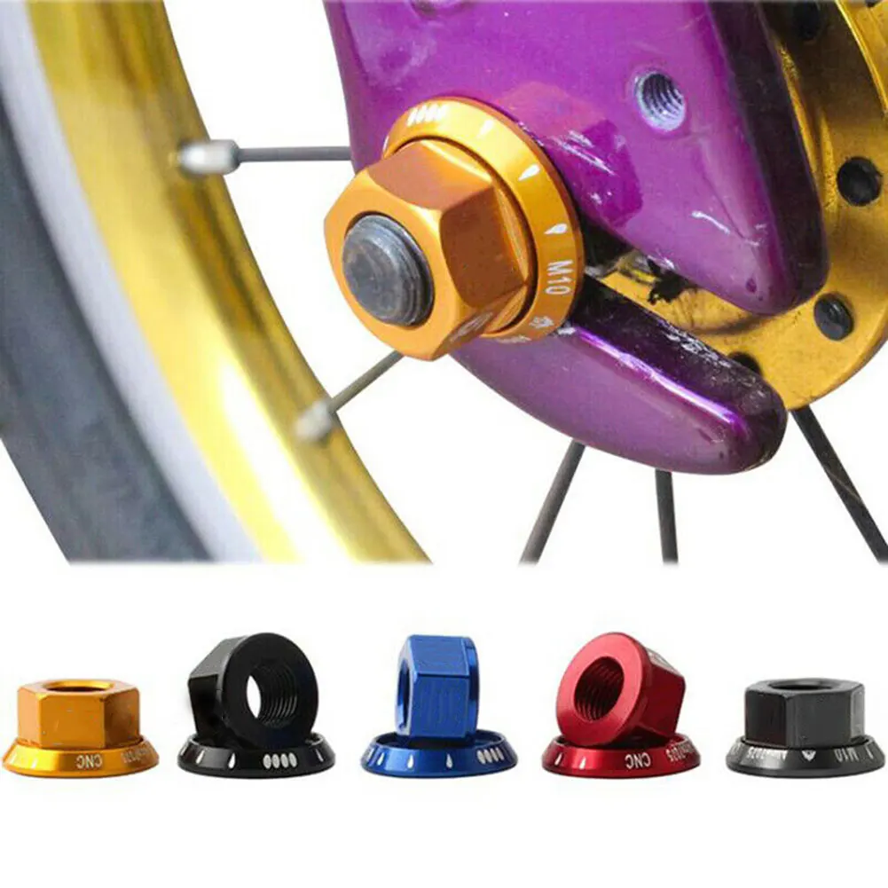 2Pcs Aluminum Bicycle Hub Nut M10 Fixed Gear MTB Road Folding Bike Screw Bolt Anti-skid Texture Firm Mount
2Pcs Aluminum Bicycle Hub Nut M10 Fixed Gear MTB Road Folding Bike Screw Bolt Anti-skid Texture Firm Mount