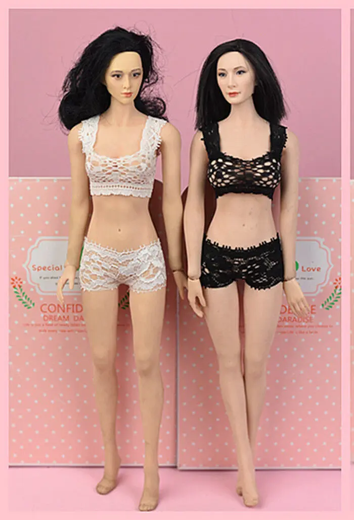 2 set 1:6th Phicen TBLeagure Lace Sling Underwear Bra panties F12" Female Figure
2 set 1:6th Phicen TBLeagure Lace Sling Underwear Bra panties F12" Female Figure