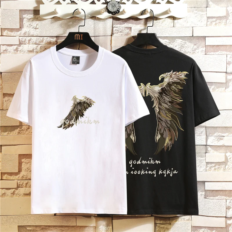 Print 100% Cotton T-shirt Men 2021 Summer Comfortable Large Size Men's Tshirts Round Neck Black Tops High Quality Dropshipping
Print 100% Cotton T-shirt Men 2021 Summer Comfortable Large Size Men's Tshirts Round Neck Black Tops High Quality Dropshipping