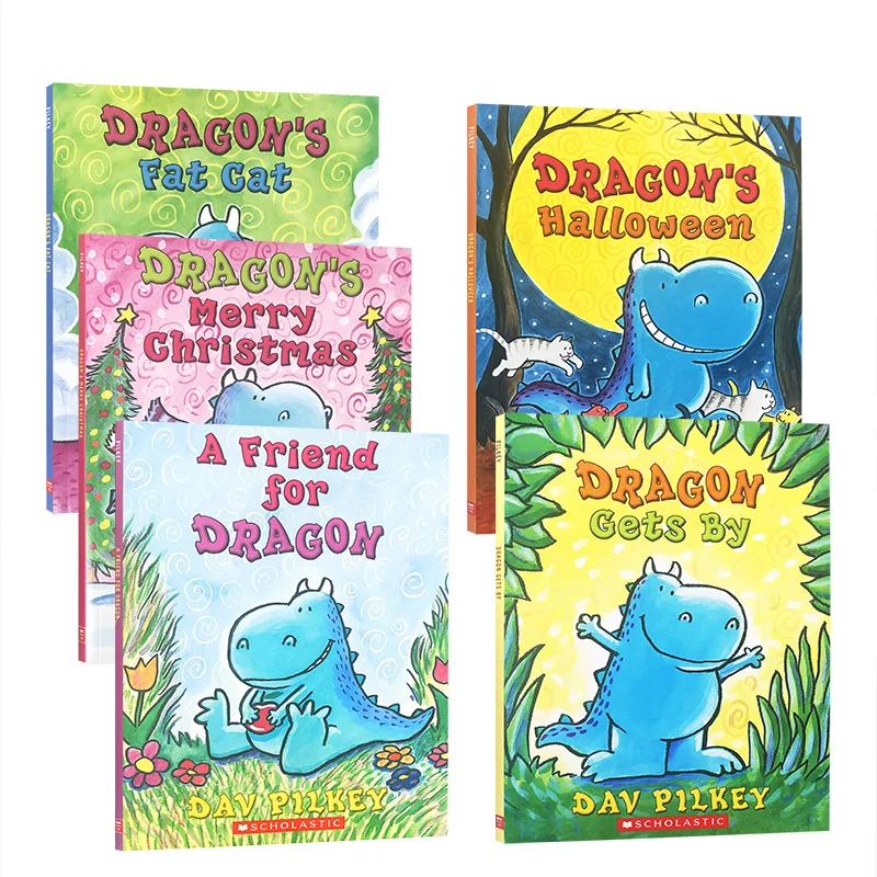 5 шт./компл. детские английские книги с рисунками дракона 1-5 A Friend for Dragon Kids, книга со сказками для чтения на английском языке
5 шт./компл. детские английские книги с рисунками дракона 1-5 A Friend for Dragon Kids, книга со сказками для чтения на английском языке