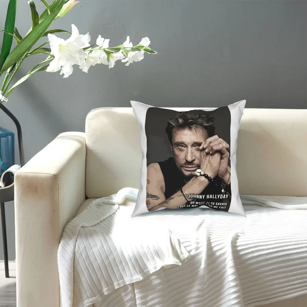 French Rock Star Johnny Halliday Pop Art Style (4) Square Pillow Case Polyester Throw Pillow Pillowcase 40x40 Cushion Covers
French Rock Star Johnny Halliday Pop Art Style (4) Square Pillow Case Polyester Throw Pillow Pillowcase 40x40 Cushion Covers