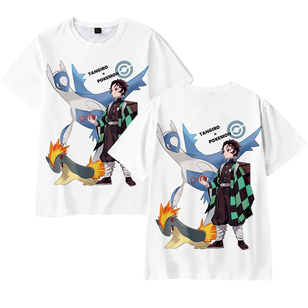 Anime Demon Slayer Kimetsu No Yaiba Cosplay Costume Kamado Tanjirou Nezuko Agatsuma Zenitsu Unisex 3D Print Short Sleeve T Shirt
Anime Demon Slayer Kimetsu No Yaiba Cosplay Costume Kamado Tanjirou Nezuko Agatsuma Zenitsu Unisex 3D Print Short Sleeve T Shirt