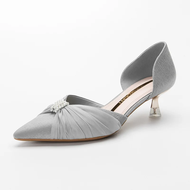 Women Sexy High Heels Pumps Wedding Casual Shoes Pointed Toe Parties Dress Slip-on Summer Fashion Flock Shallow Thin Heel Sandal
Women Sexy High Heels Pumps Wedding Casual Shoes Pointed Toe Parties Dress Slip-on Summer Fashion Flock Shallow Thin Heel Sandal
