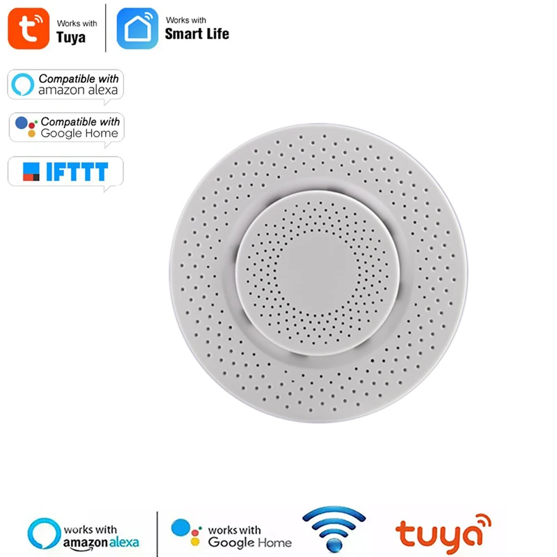 Tuya Smart углекислого газа Сенсор CO2 HCHO VOC формальдегид приложение Life воздуха монитор