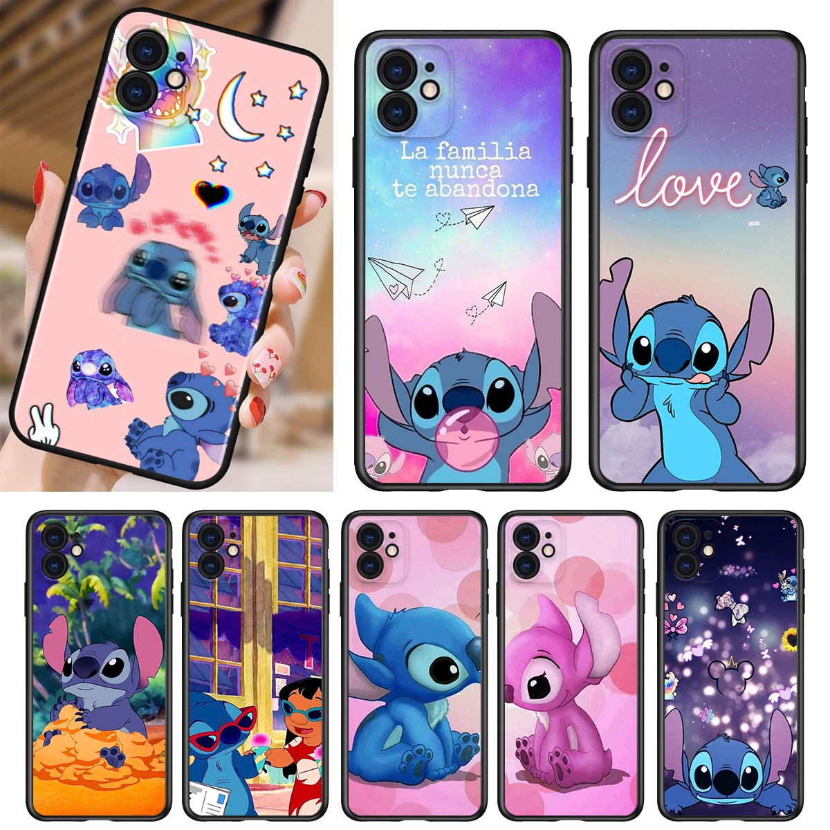Stitch Abomination Little Monster For Apple iPhone 13 12 11 SE XS XR X 7 8 6 5 S mini Plus Pro MAX 2020 Black Soft Phone Case
Stitch Abomination Little Monster For Apple iPhone 13 12 11 SE XS XR X 7 8 6 5 S mini Plus Pro MAX 2020 Black Soft Phone Case
