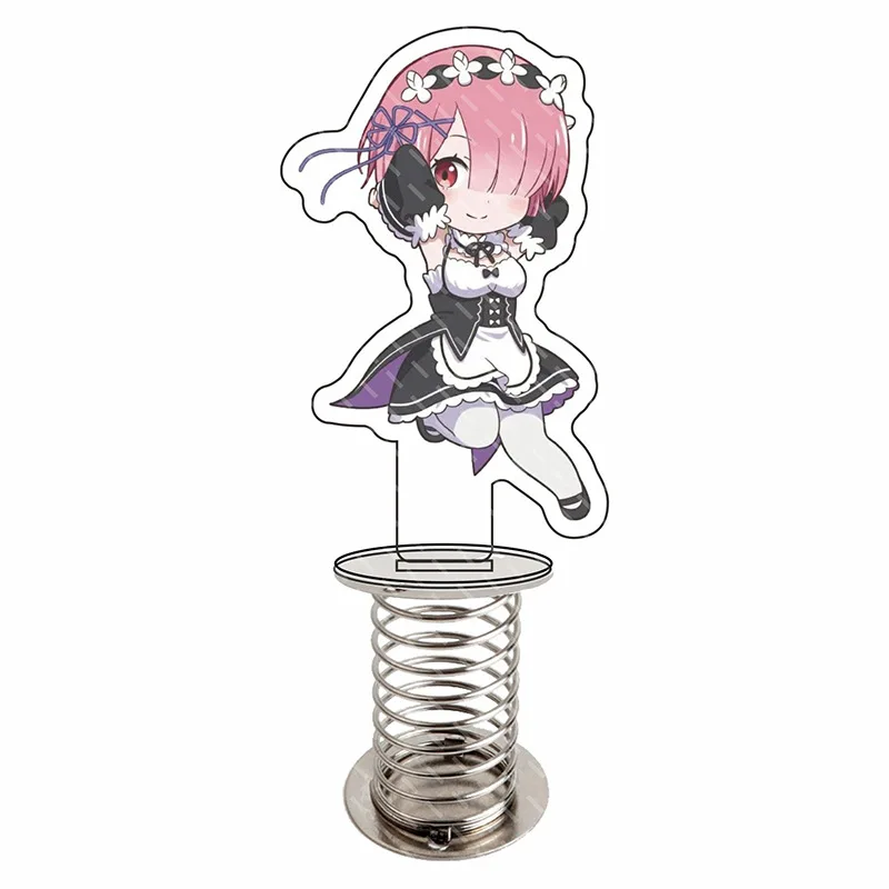 Аниме Re Zero kara Hajimeru Isekai Seikatsu Эмилия Рам акриловая фигурка брелок украшения