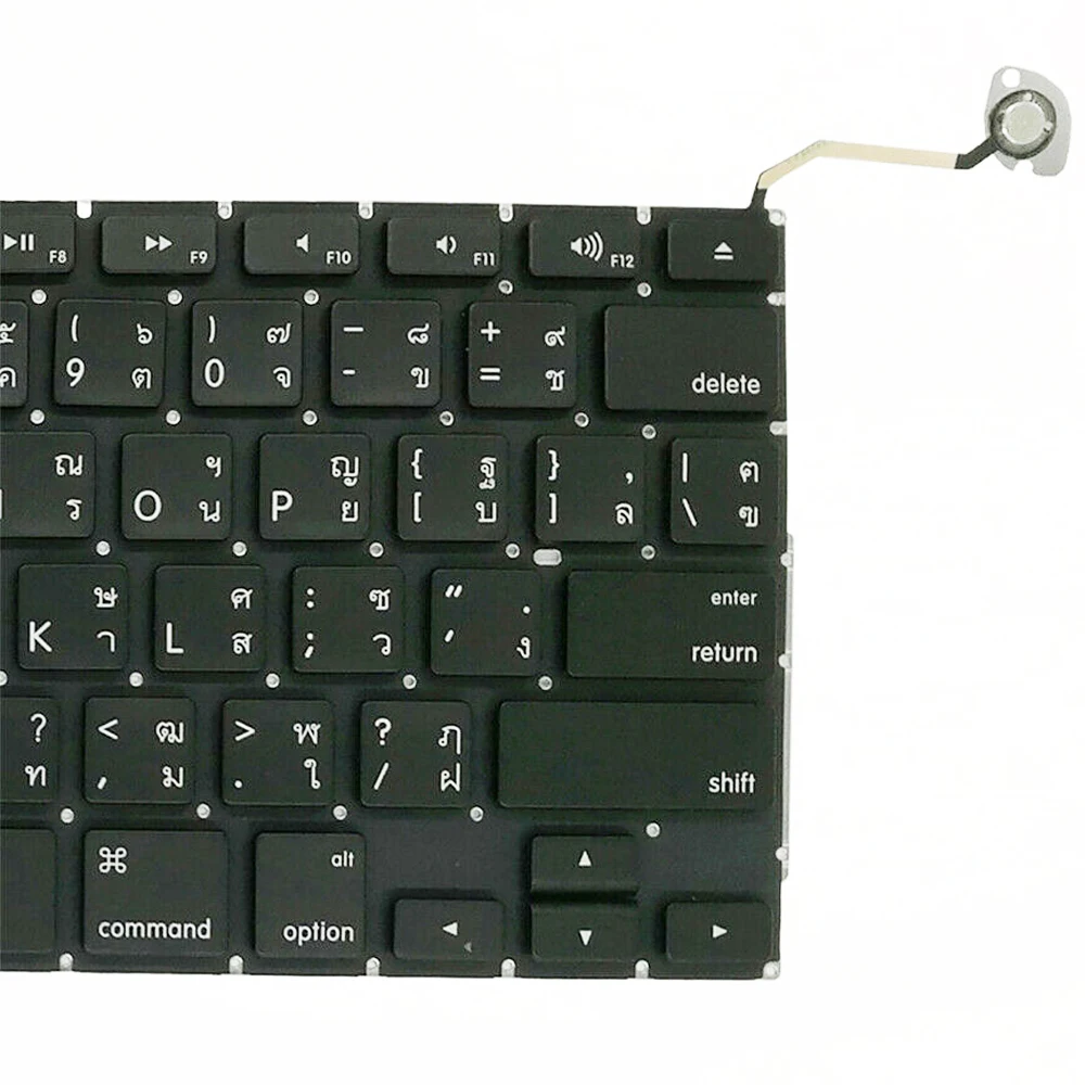 New A1286 Thai Keyboard For Apple Macbook Pro 15'' Keyboard Thailand Thai Layout 2009-2012
New A1286 Thai Keyboard For Apple Macbook Pro 15'' Keyboard Thailand Thai Layout 2009-2012