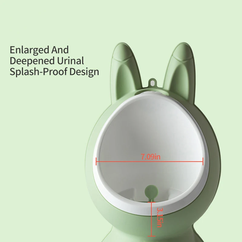 Rabbit Baby Potty Toilet Stand Vertical Urinal Kids Training Boy Pee Bathroom Wall-Mounted Travel Toddler Split Portable
Rabbit Baby Potty Toilet Stand Vertical Urinal Kids Training Boy Pee Bathroom Wall-Mounted Travel Toddler Split Portable